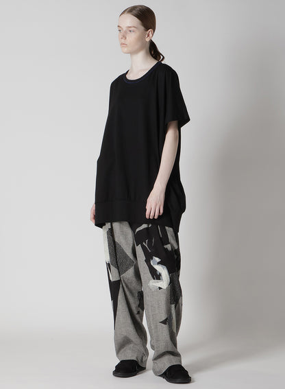 COTON JERSEY Y'S STITCH SLEEVELESS BIG T