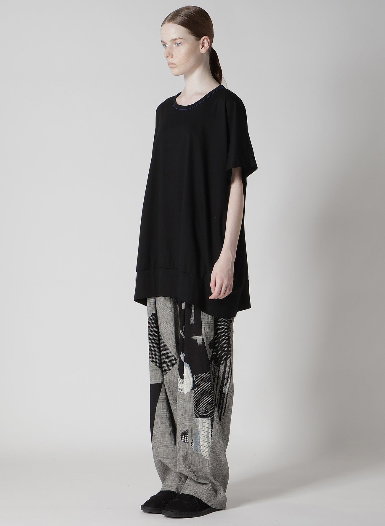 COTON JERSEY Y'S STITCH SLEEVELESS BIG T