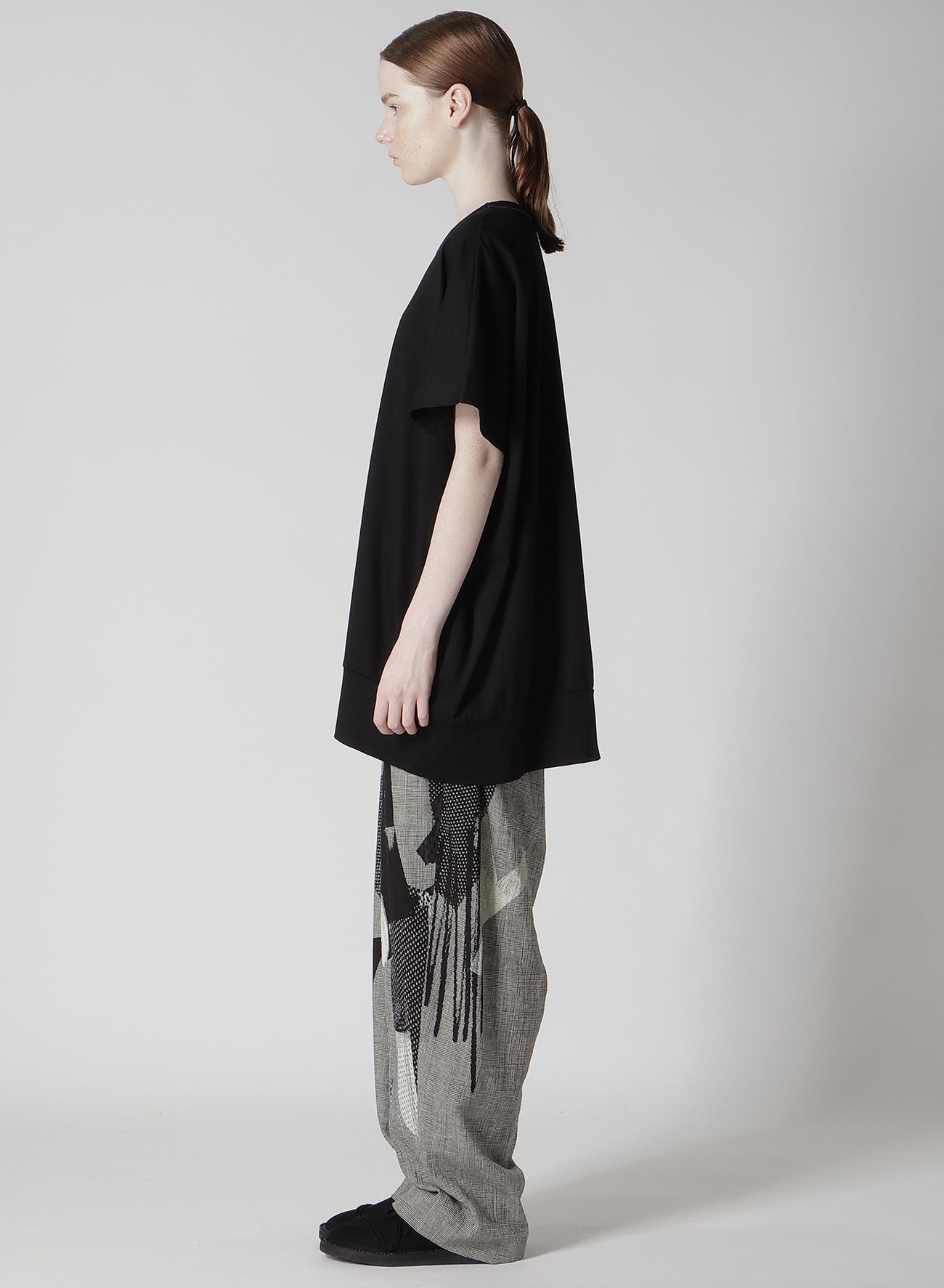 COTON JERSEY Y'S STITCH SLEEVELESS BIG T – THE SHOP YOHJI YAMAMOTO