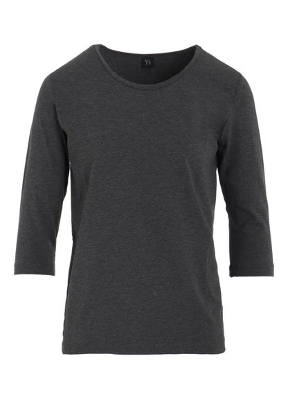 RAYON JERSEY 3/4 SLEEVE ROUND NECK T