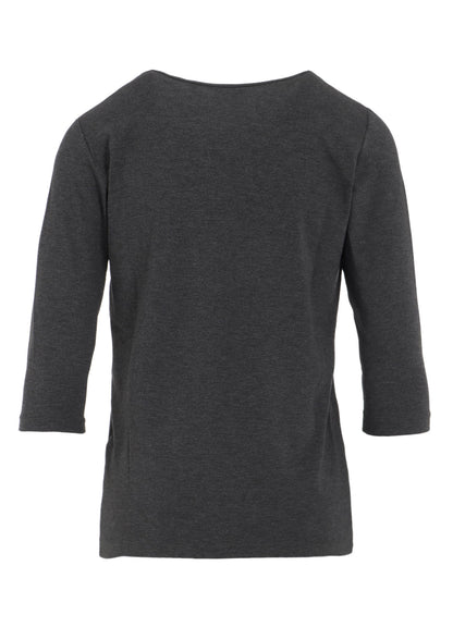 RAYON JERSEY 3/4 SLEEVE ROUND NECK T