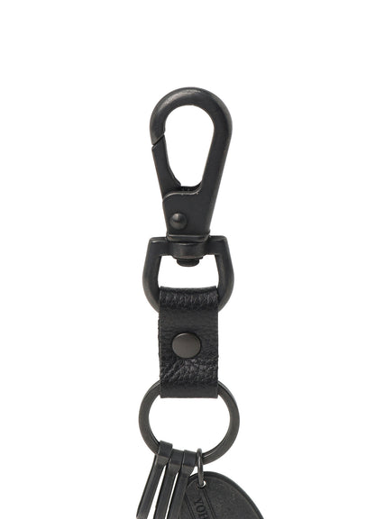 BRASS Y'S PLATE KEYRING