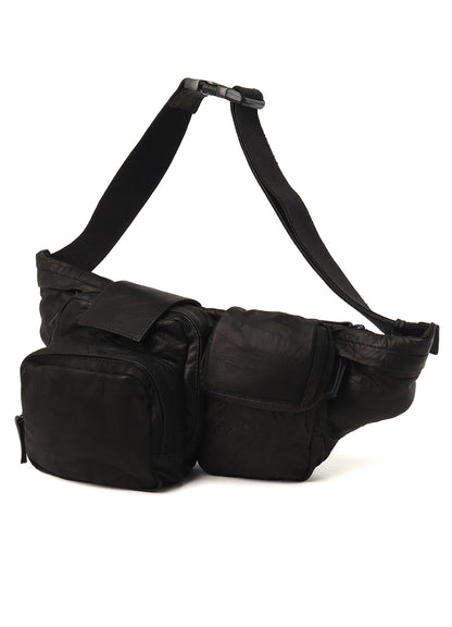 TWISTED SOFT LEATHER POCKET BAG