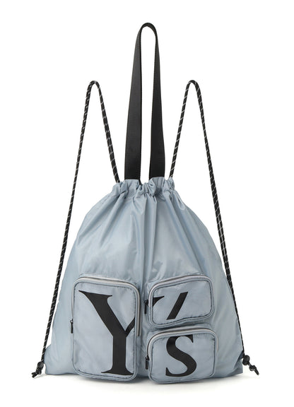 POLYESTER LOGO KNAPSACK