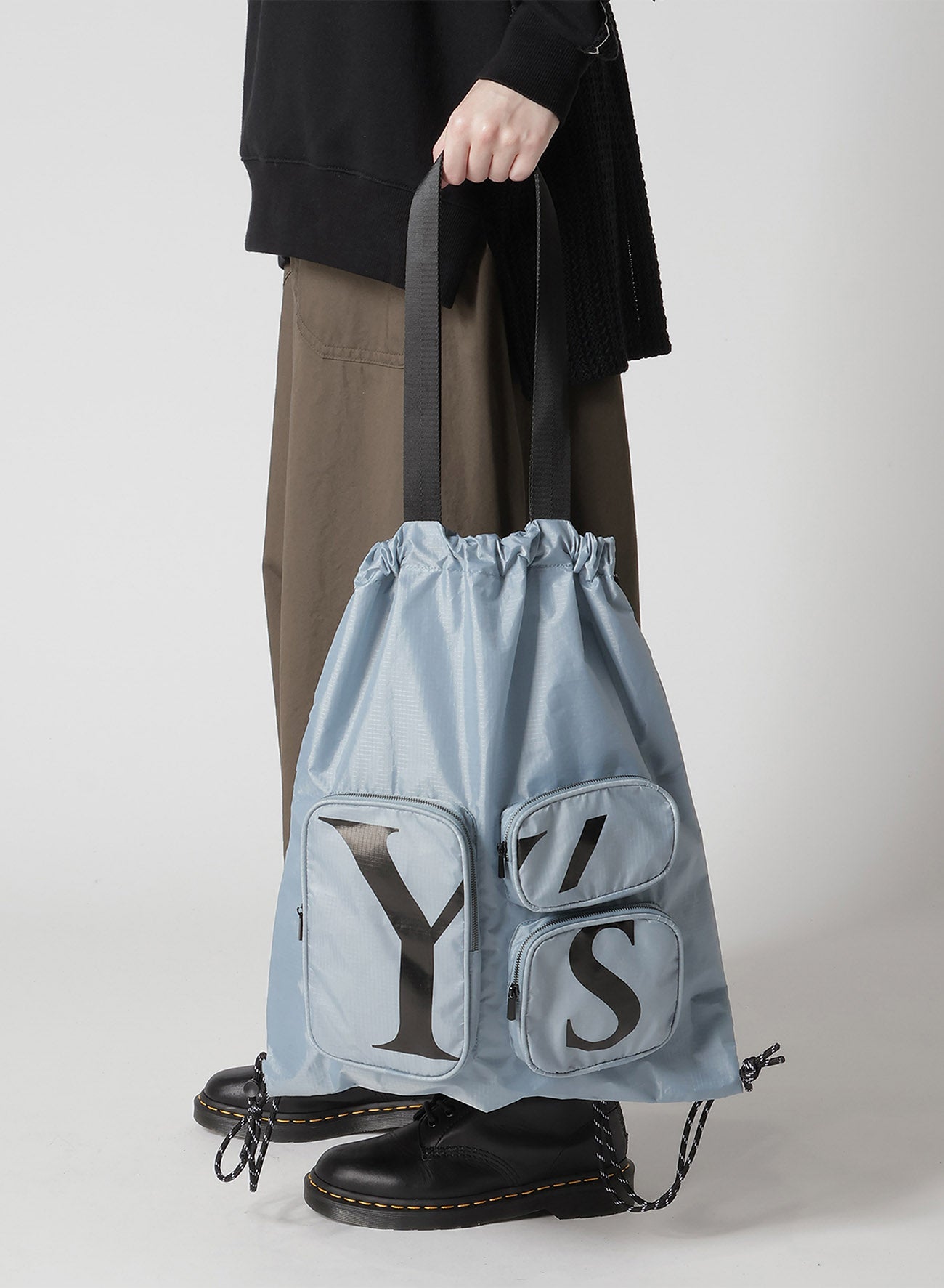 POLYESTER LOGO KNAPSACK