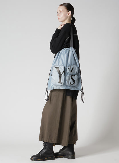 POLYESTER LOGO KNAPSACK