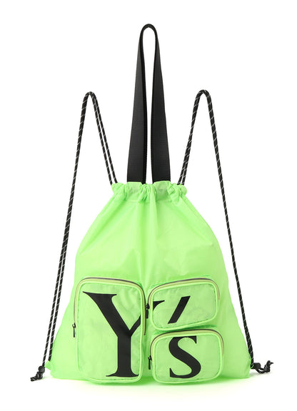 POLYESTER LOGO KNAPSACK
