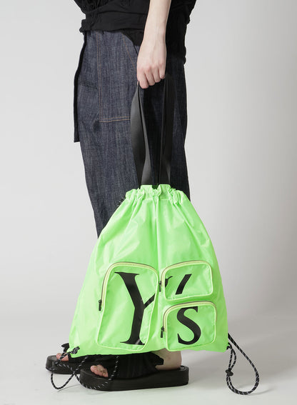 POLYESTER LOGO KNAPSACK