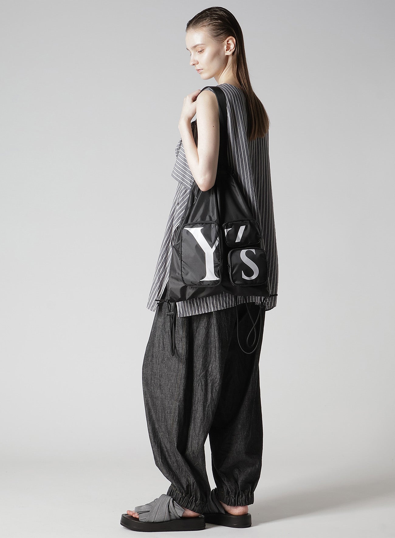 POLYESTER LOGO KNAPSACK