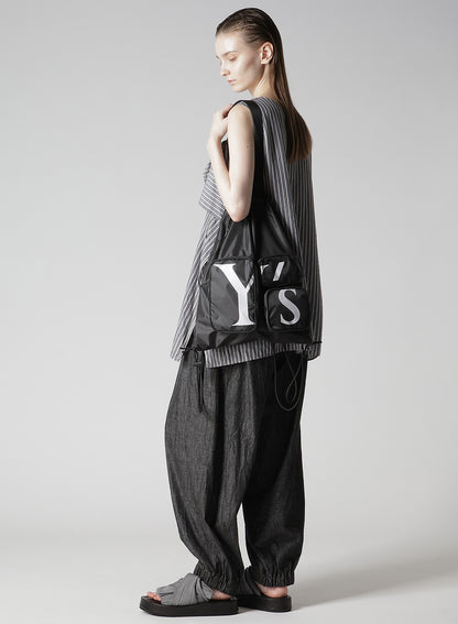 POLYESTER LOGO KNAPSACK