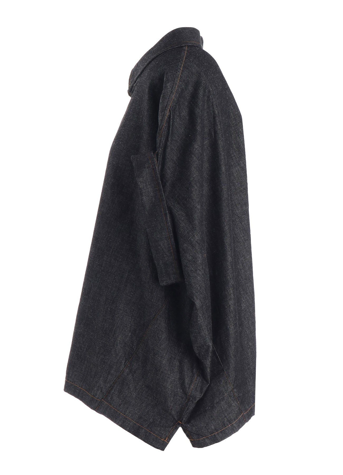 6OZ DENIM SHORT BLOUSE