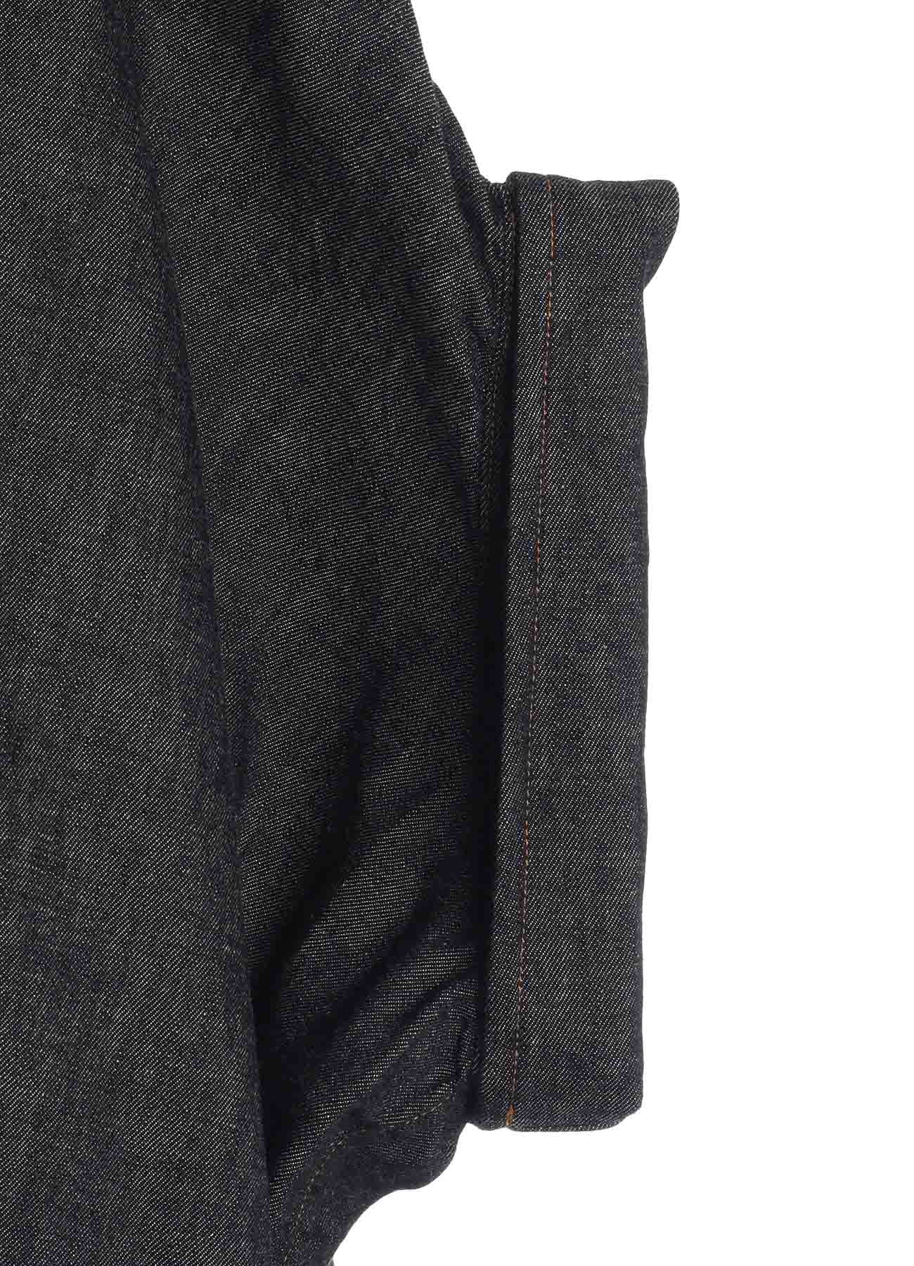 6OZ DENIM SHORT BLOUSE