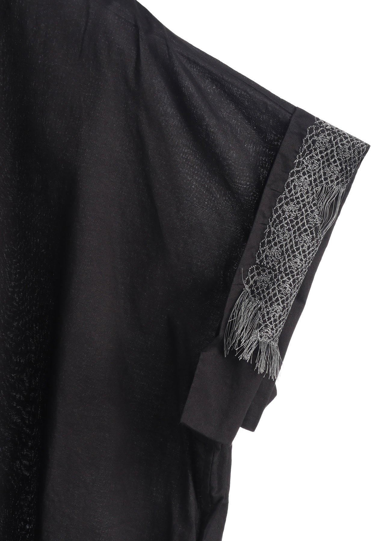 COTTON LAWN SHORT CUFFS BLOUSE