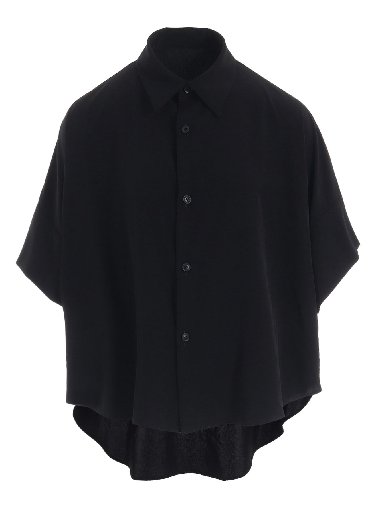 TA/PE CREPE DE CHINE SHORT CUFFS BLOUSE