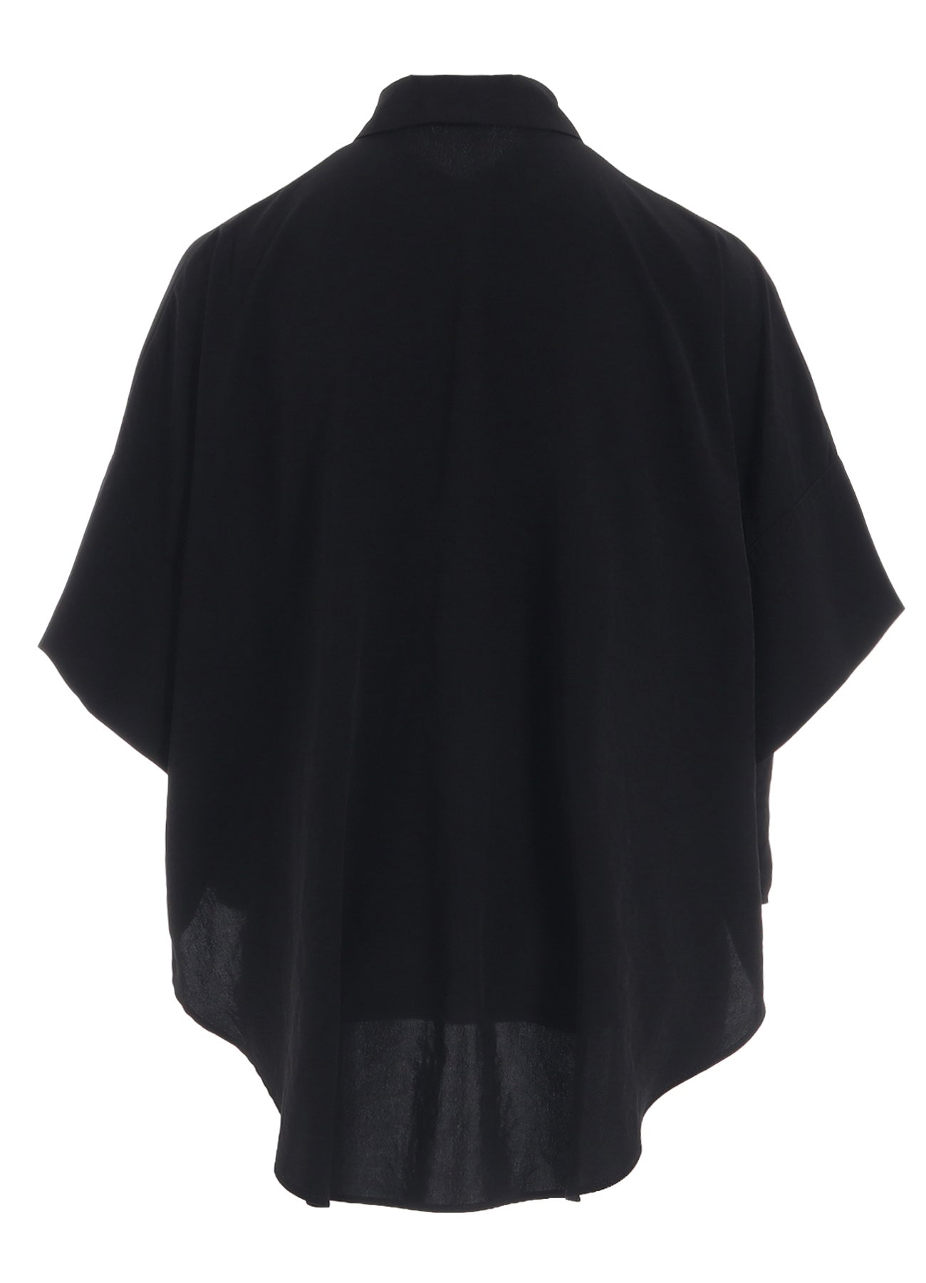 TA/PE CREPE DE CHINE SHORT CUFFS BLOUSE