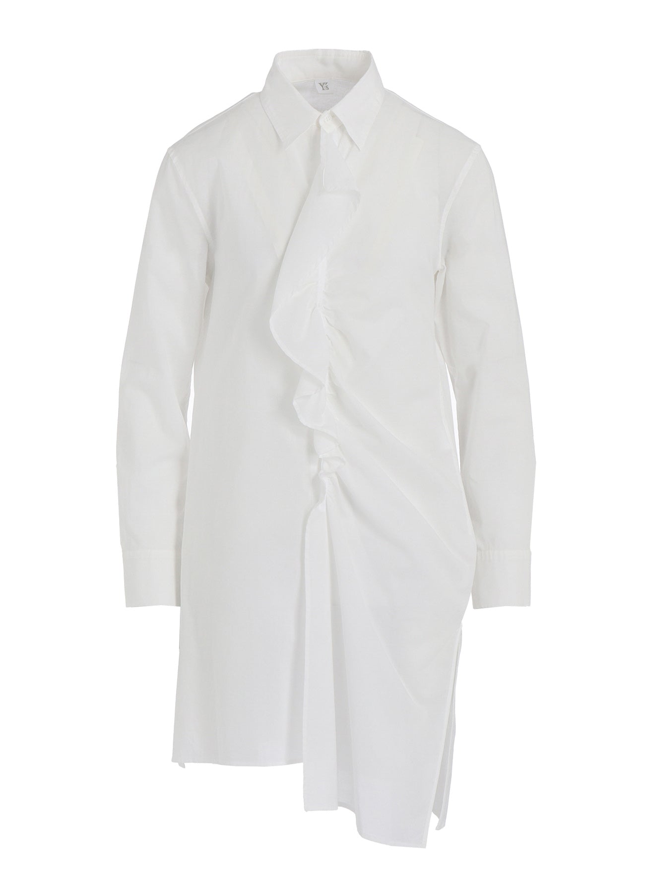 COTTON LAWN FRILL SHIRT – THE SHOP YOHJI YAMAMOTO