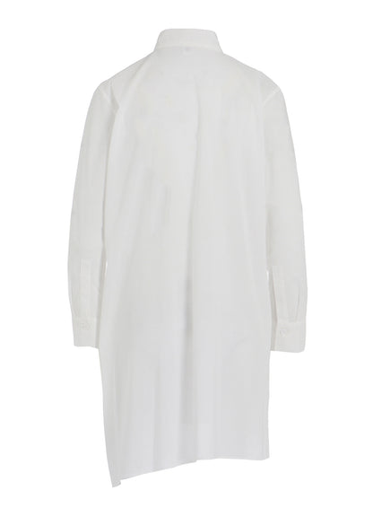 COTTON LAWN FRILL SHIRT