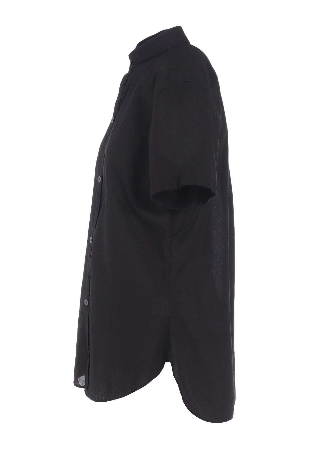 COTTON LAWN ROUND COLLAR SHIRT