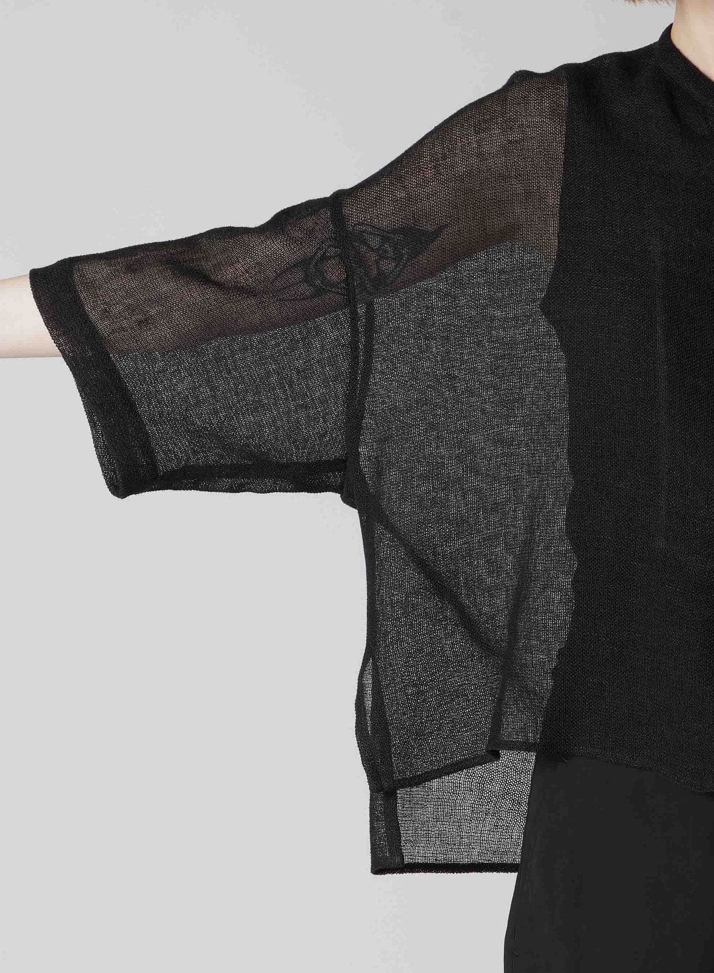 LENO CLOTH HALF SLEEVE BOX SHIRT