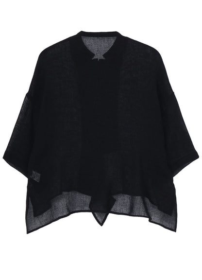 LENO CLOTH HALF SLEEVE BOX SHIRT