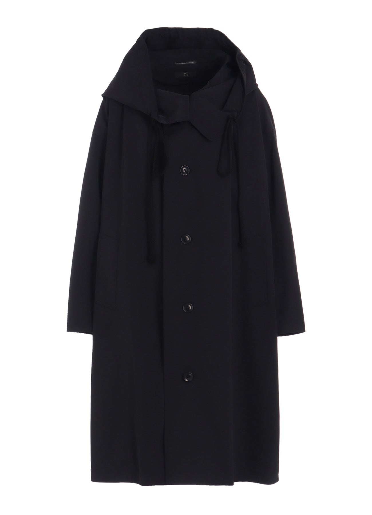 PE TWILL WATER REPELLENT HOODIED COAT – THE SHOP YOHJI YAMAMOTO