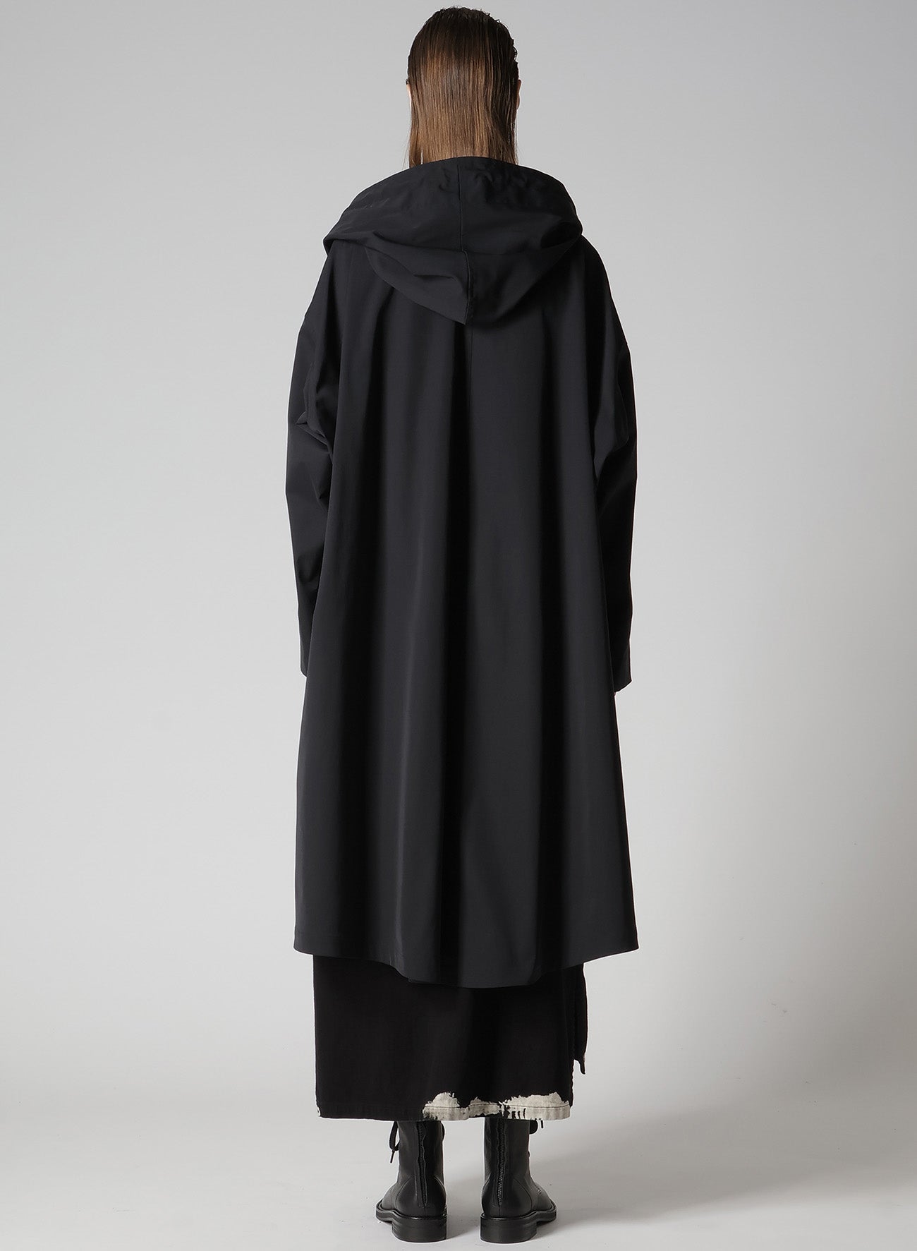 PE TWILL WATER REPELLENT HOODIED COAT – THE SHOP YOHJI YAMAMOTO