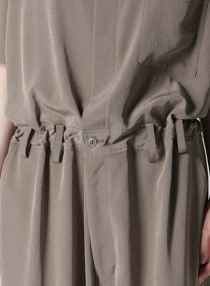 TA/PE CREPE DE CHINE OVERALLS