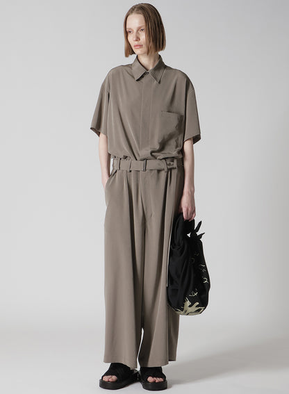 TA/PE CREPE DE CHINE OVERALLS