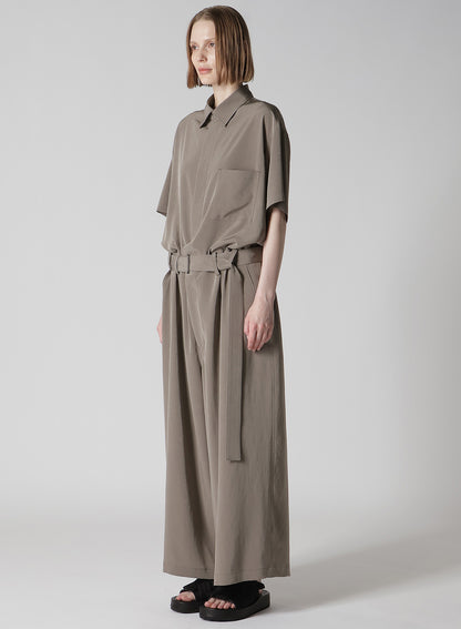 TA/PE CREPE DE CHINE OVERALLS