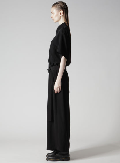 TA/PE CREPE DE CHINE OVERALLS