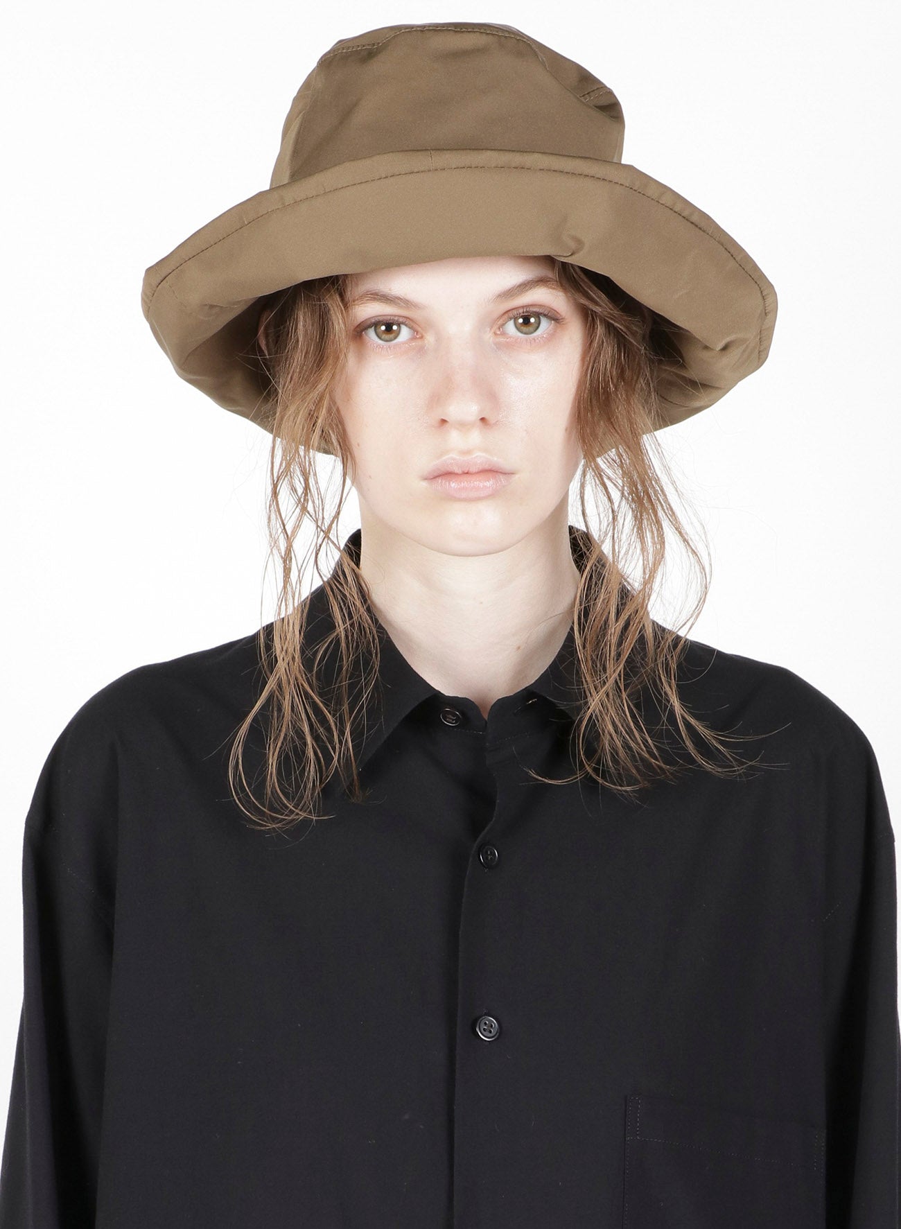 POLYESTER TUCKED CASABLANCA