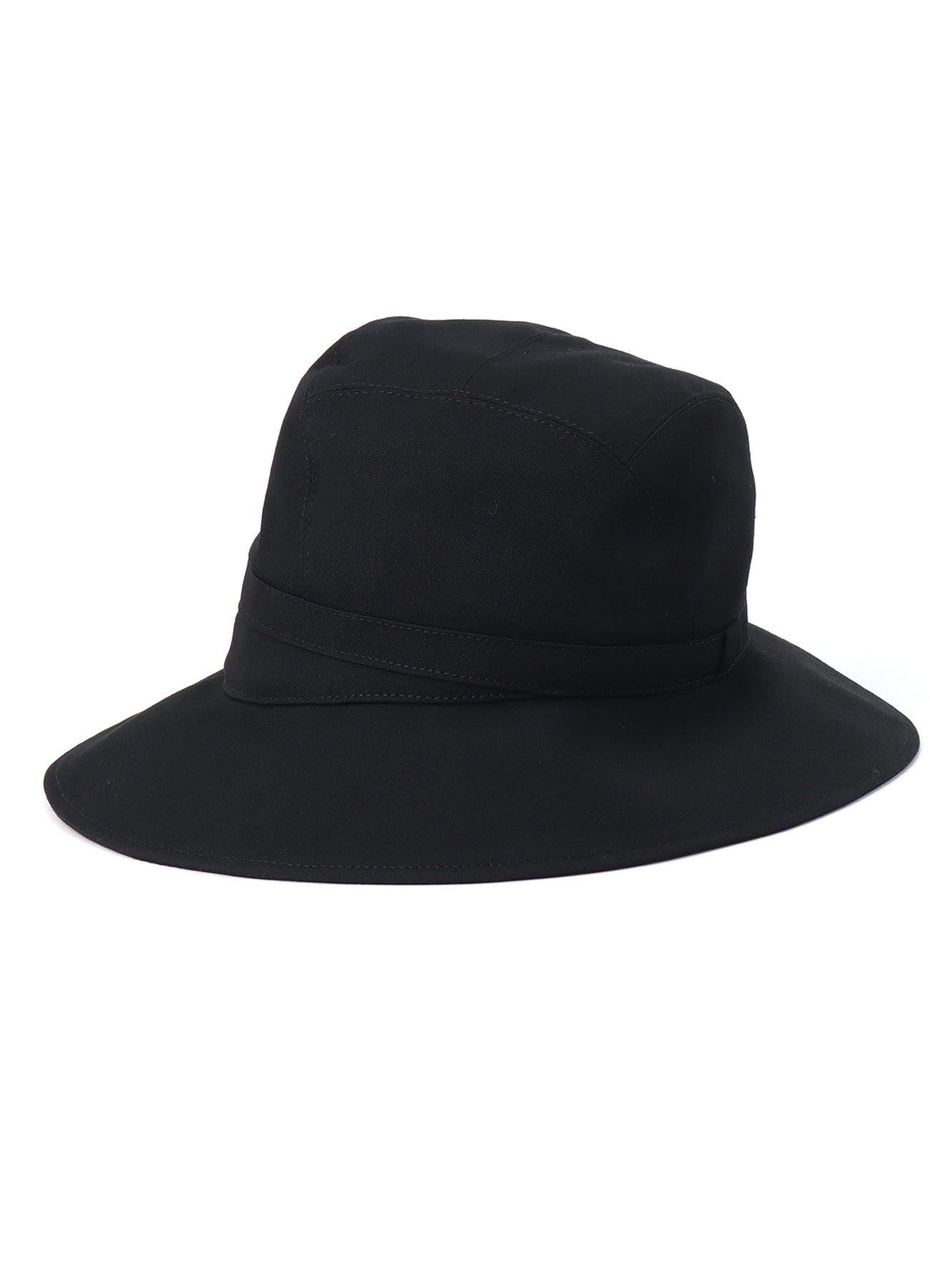 WOOL GABARDINE ARRANGED HAT