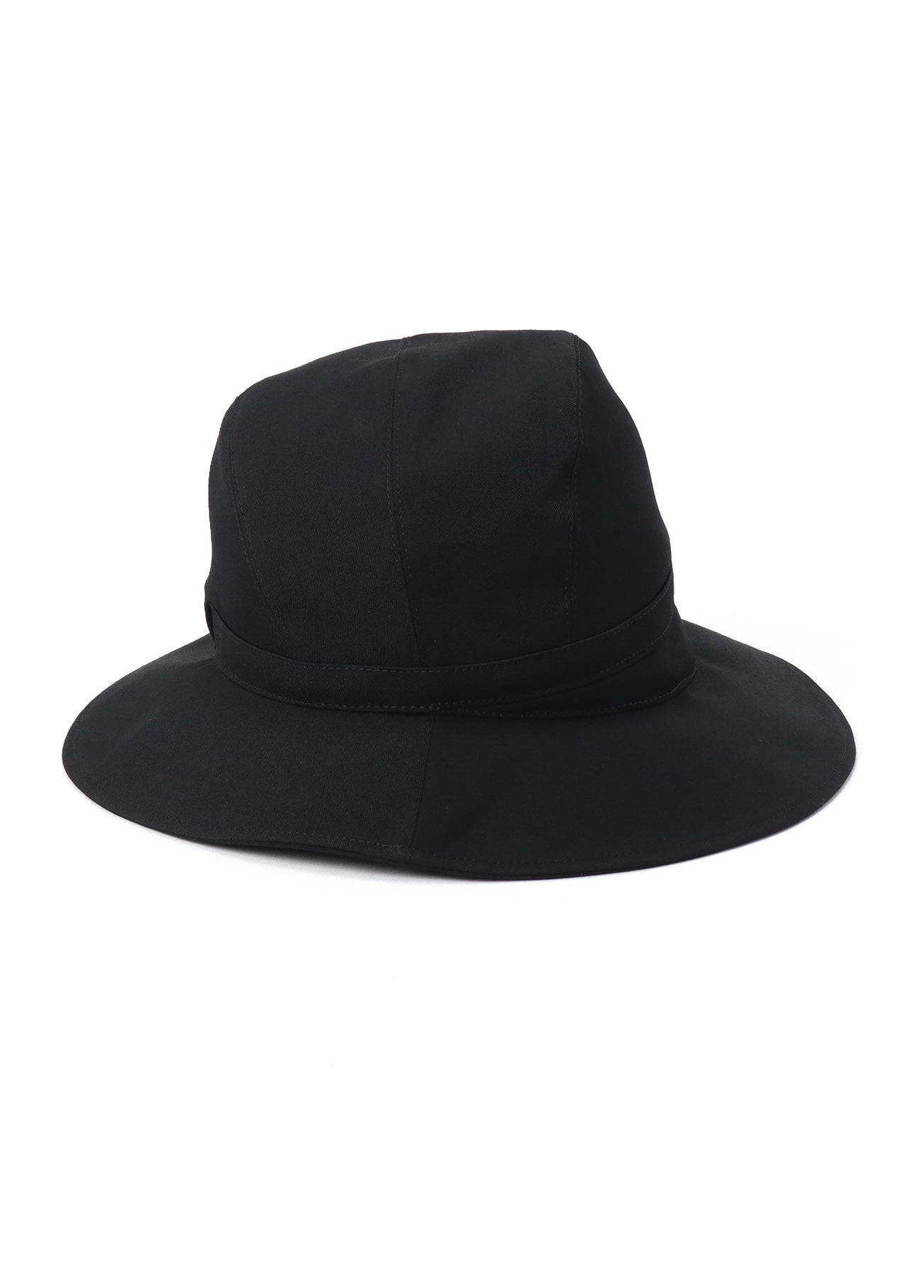 WOOL GABARDINE ARRANGED HAT