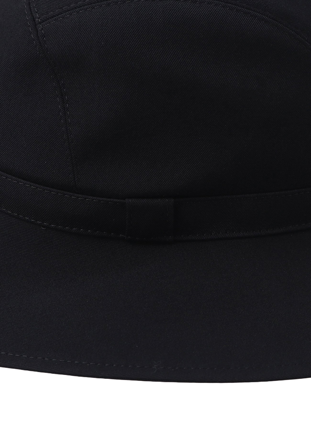 WOOL GABARDINE ARRANGED HAT