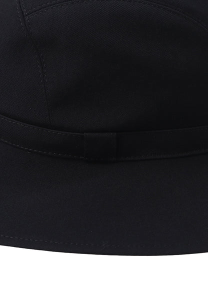 WOOL GABARDINE ARRANGED HAT