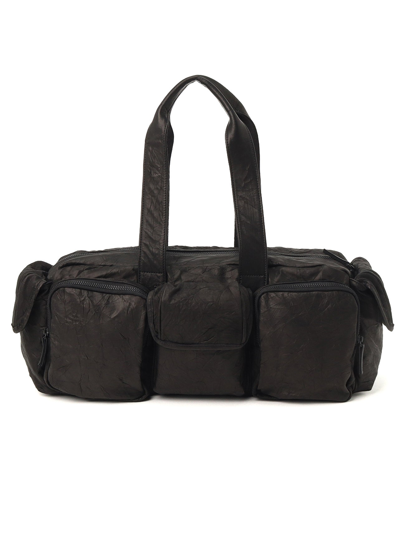 Y’s Yohji Yamamoto レザー ボストンバッグ レザー　2way TWISTED SOFT LEATHER POCKET BOSTON BAG – THE SHOP YOHJI YAMAMOTO