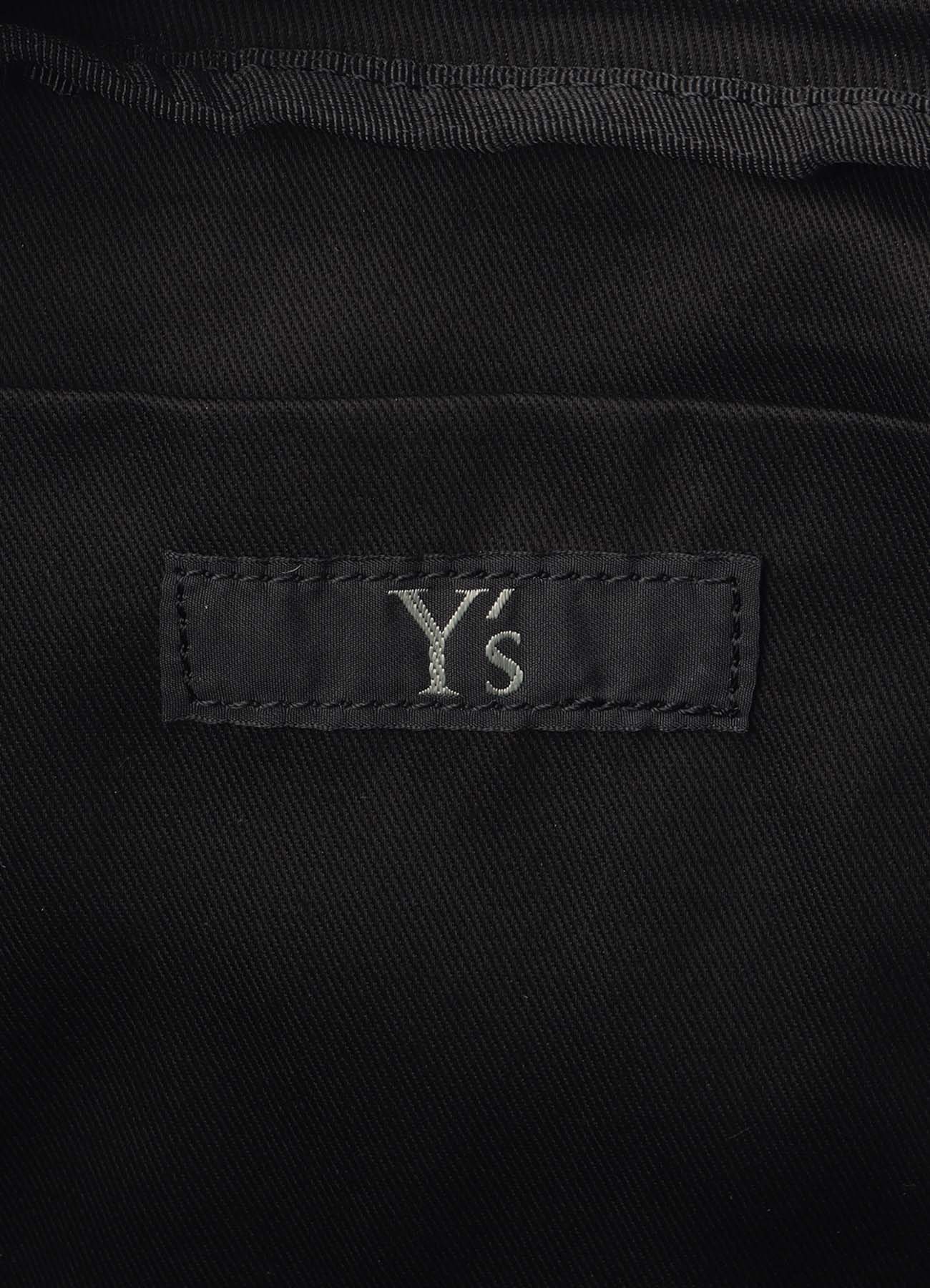 TWISTED SOFT LEATHER POCKET BOSTON BAG – THE SHOP YOHJI YAMAMOTO