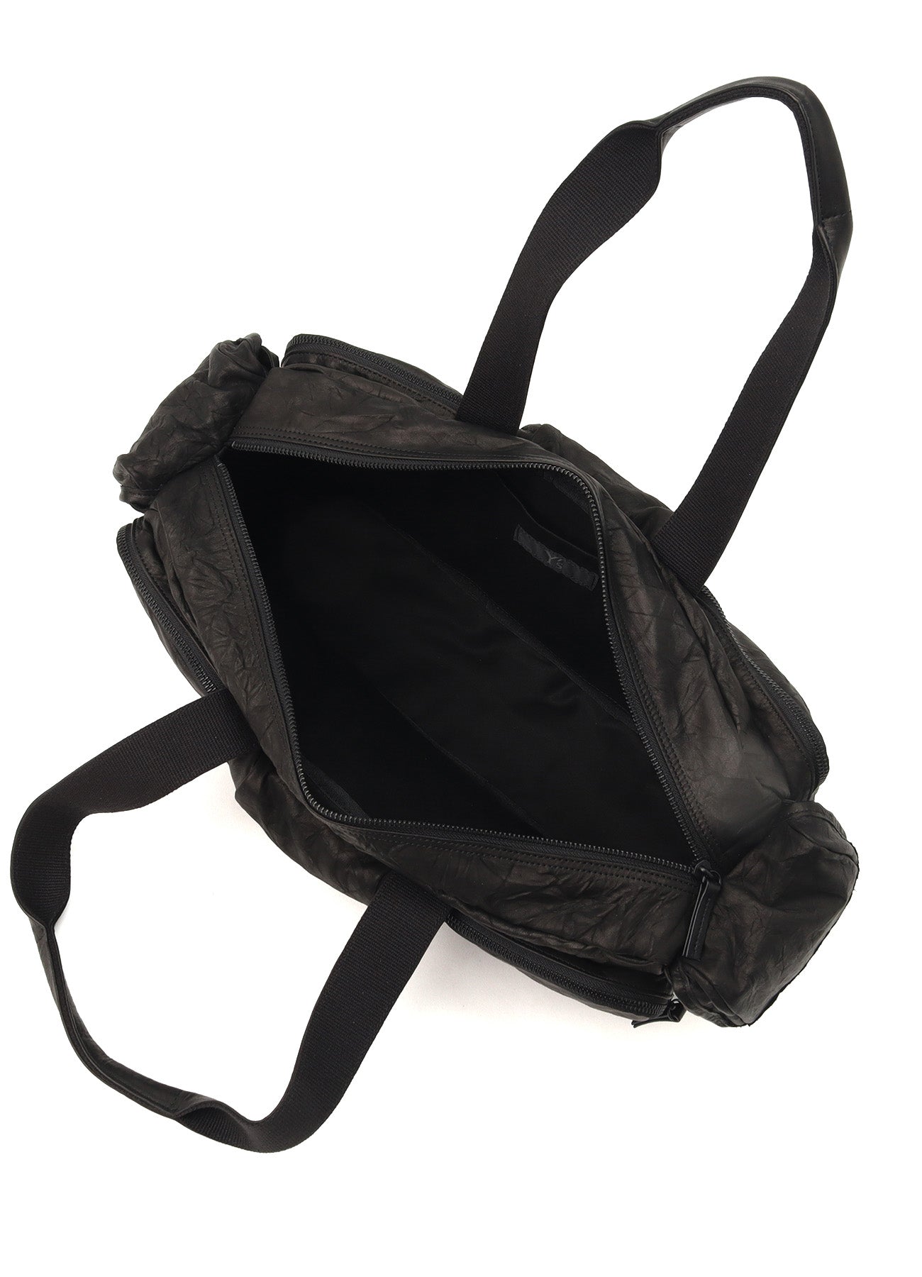 TWISTED SOFT LEATHER POCKET BOSTON BAG