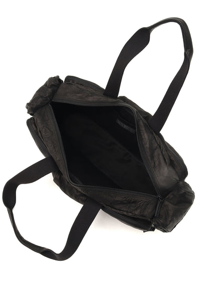 TWISTED SOFT LEATHER POCKET BOSTON BAG