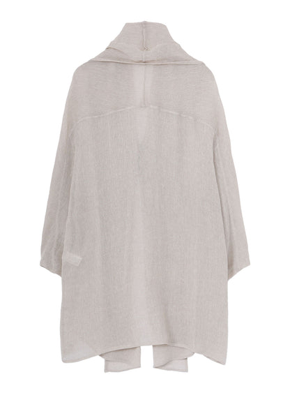 LENO CLOTH SCARF JACKET