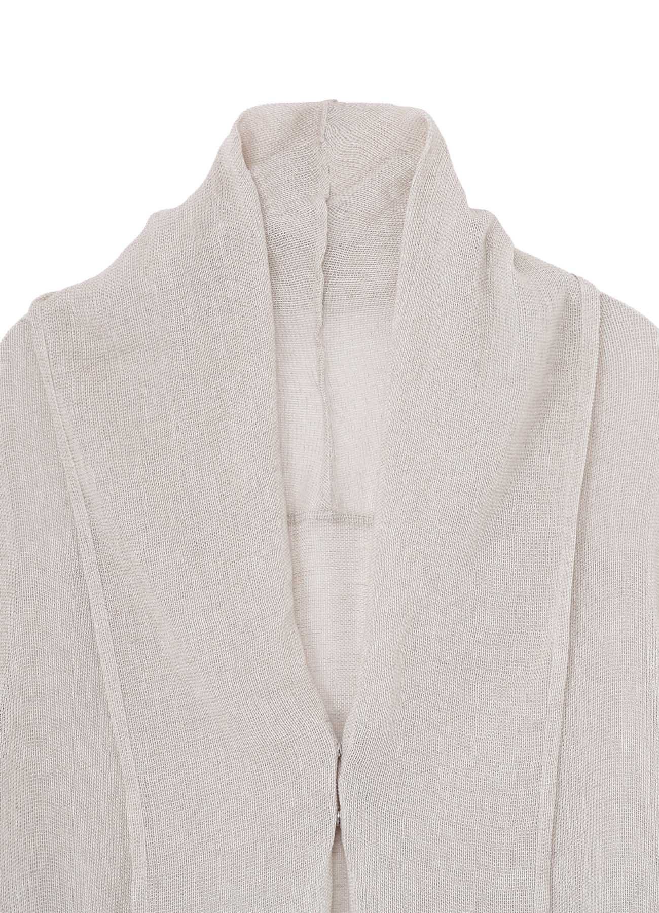 LENO CLOTH SCARF JACKET – THE SHOP YOHJI YAMAMOTO