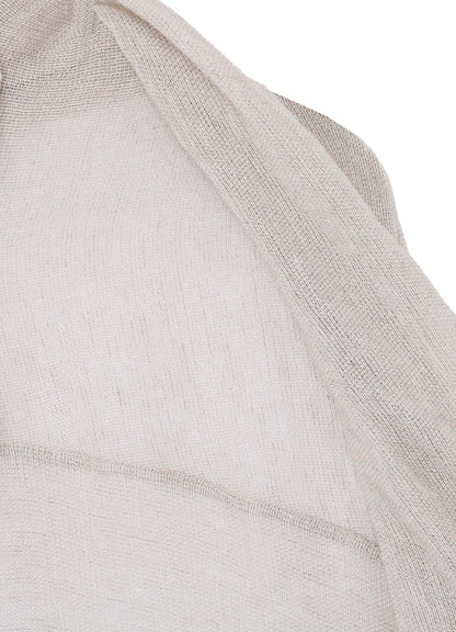 LENO CLOTH SCARF JACKET