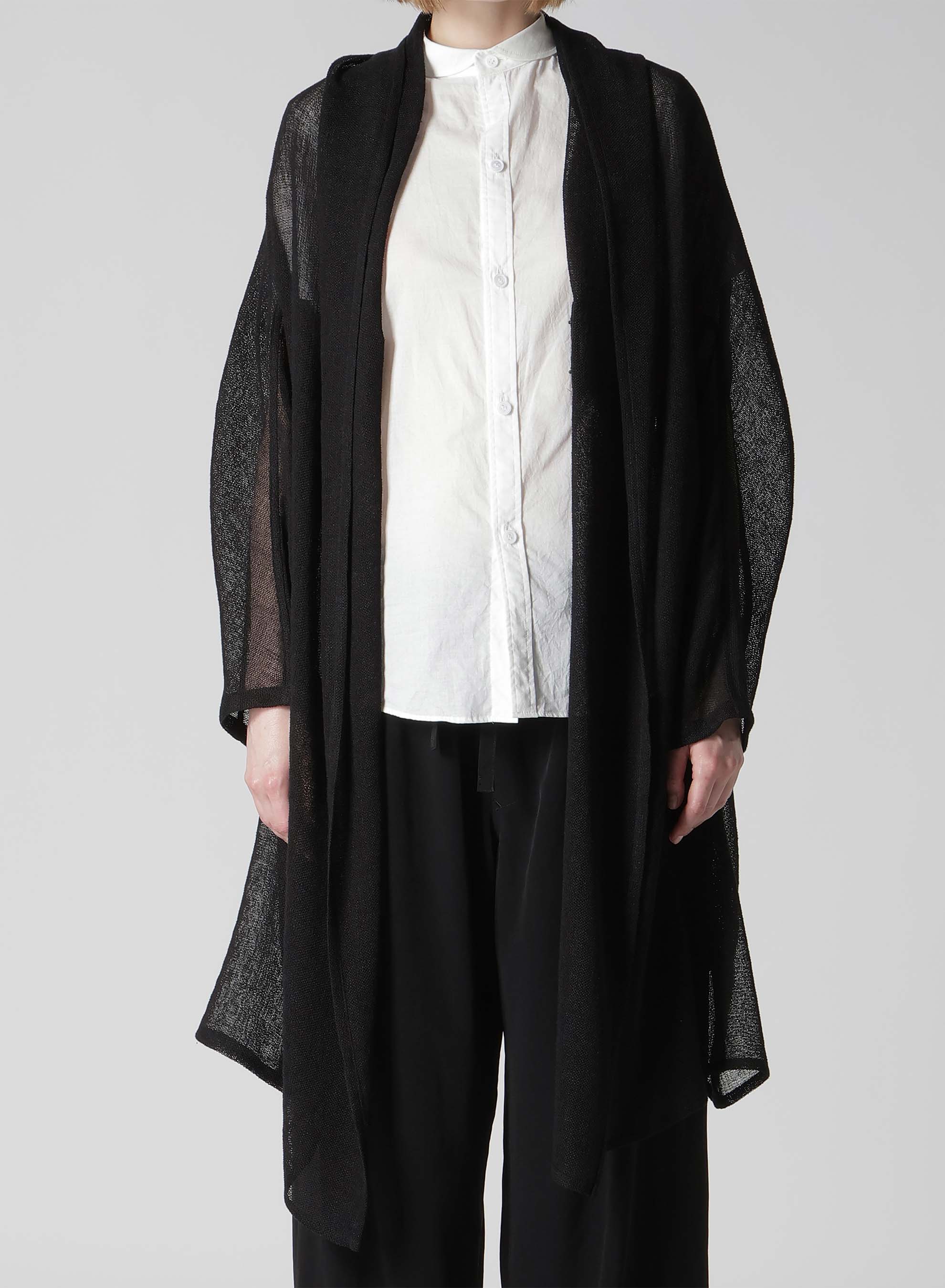 LENO CLOTH SCARF JACKET – THE SHOP YOHJI YAMAMOTO