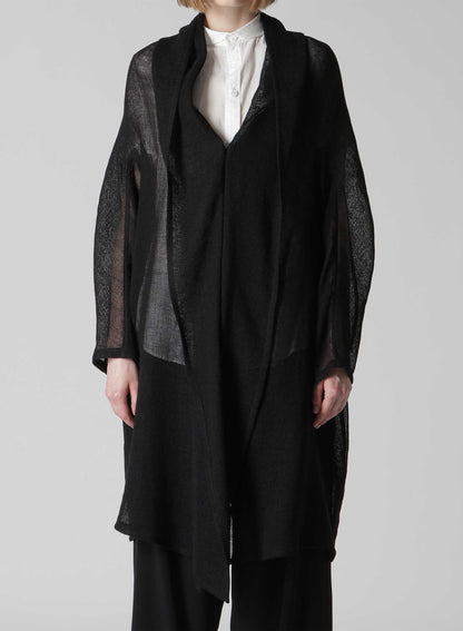 LENO CLOTH SCARF JACKET