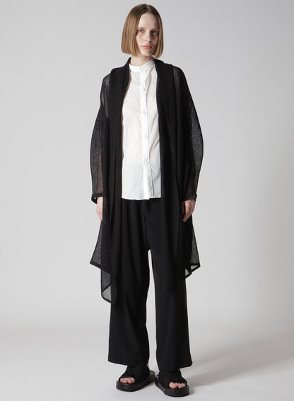 LENO CLOTH SCARF JACKET