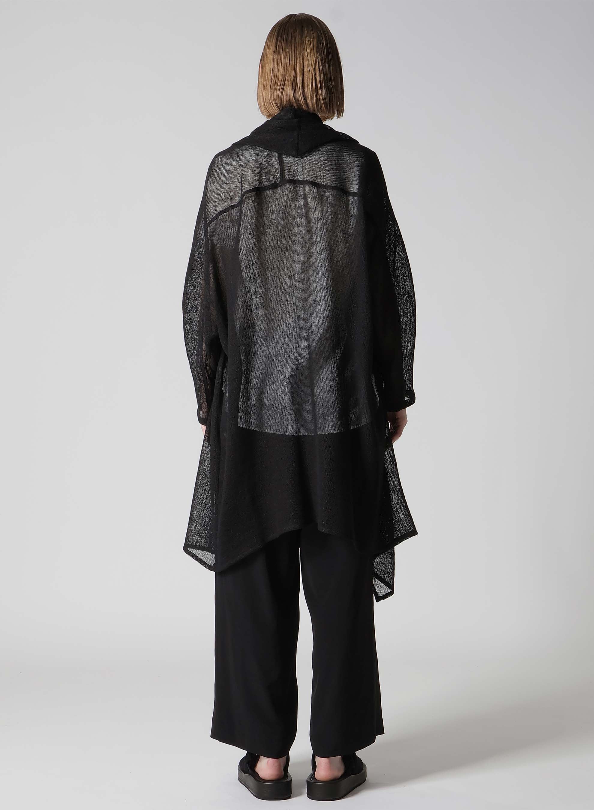 LENO CLOTH SCARF JACKET – THE SHOP YOHJI YAMAMOTO