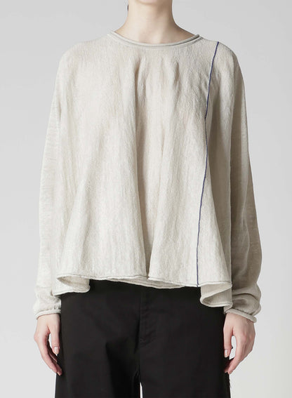 JERSEY A-LINE FLARE PULLOVER