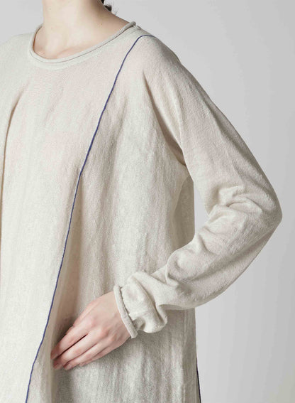 JERSEY A-LINE FLARE PULLOVER