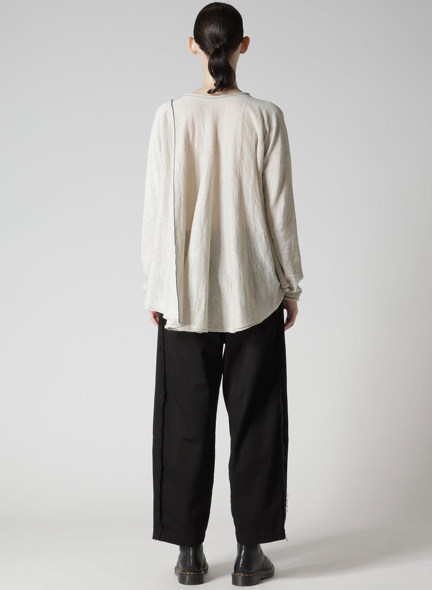 JERSEY A-LINE FLARE PULLOVER