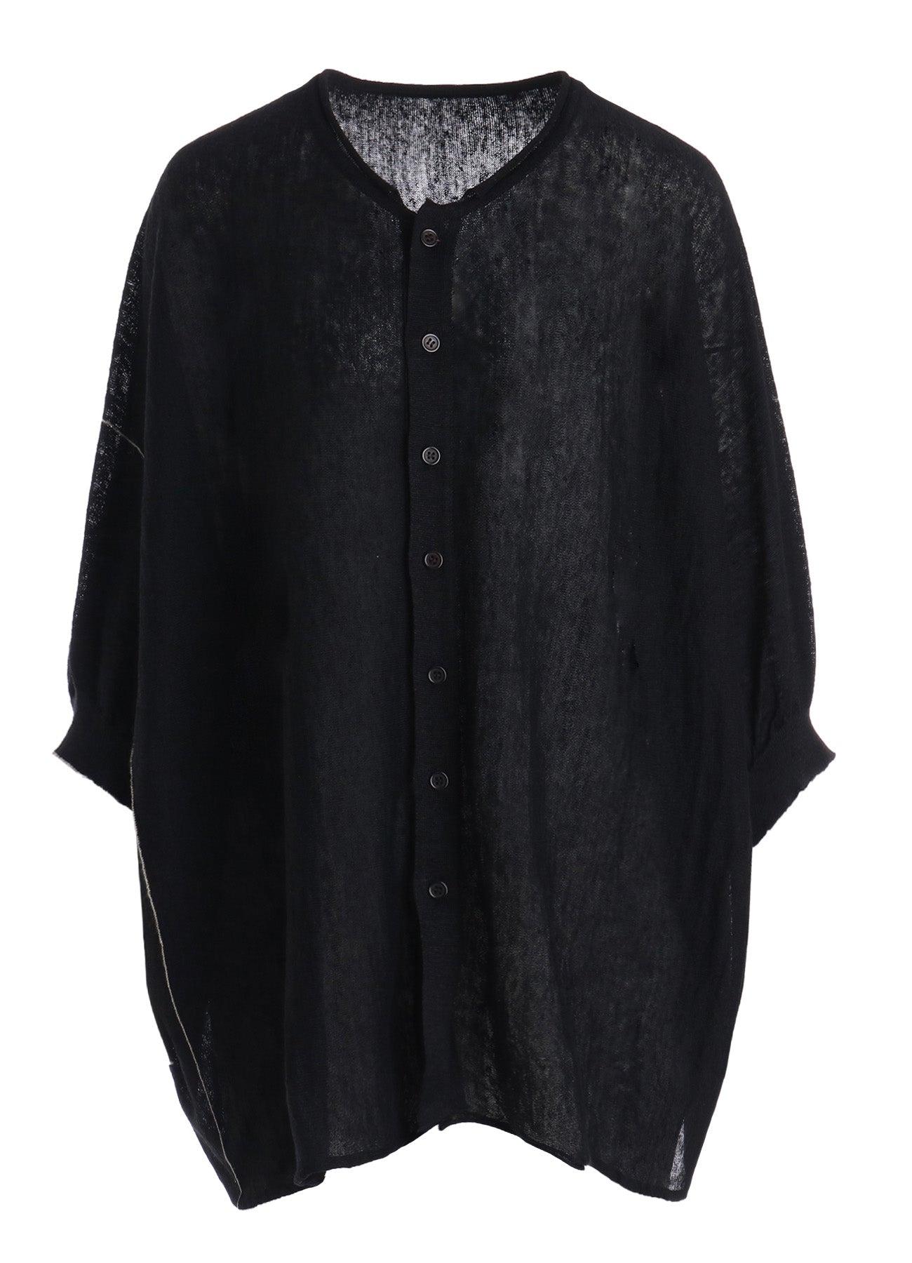 JERSEY 1/2 SLEEVE BIG CARDIGAN